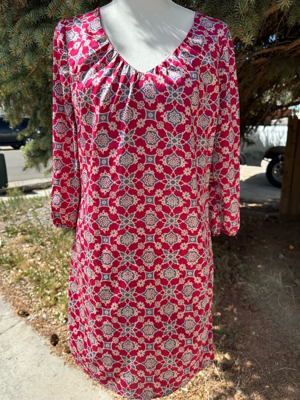 Forever 21 Fuchsia Pink Shift Dress